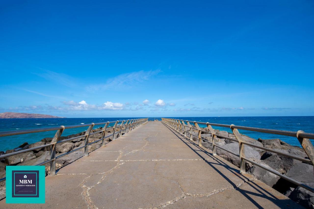 Mara 2 Playa Del Burrero Junto Al Mar, Wifi Gratis Apartment Ingenio Exterior foto